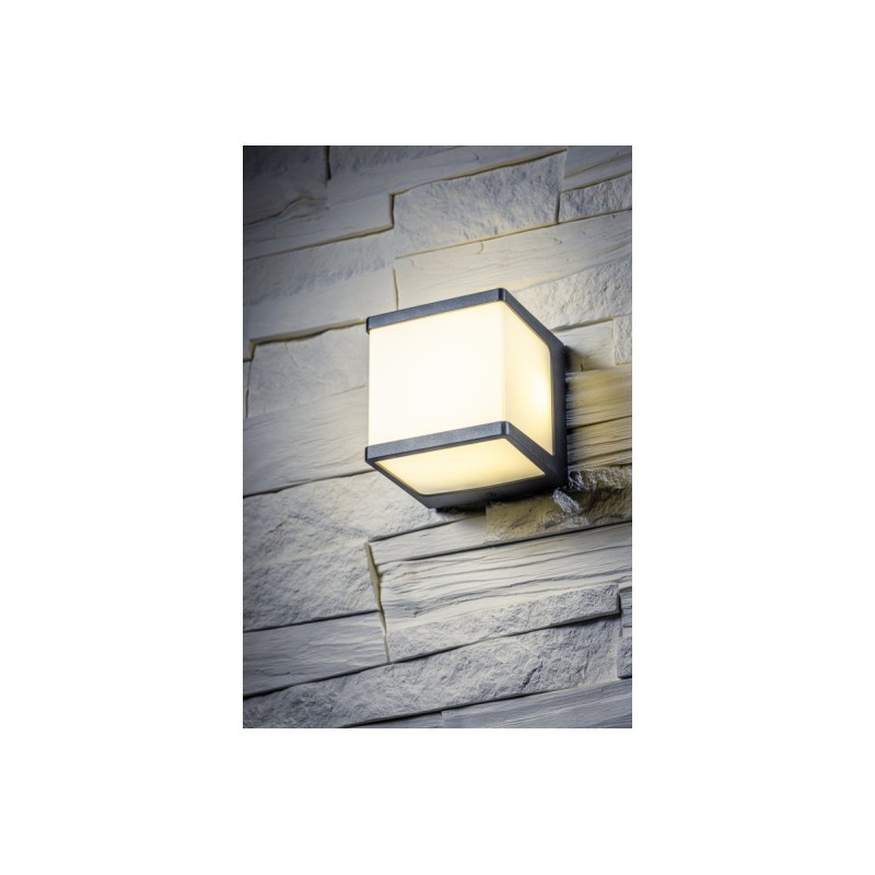 Светодиодный светильник фасадный NARIN 10 Вт 1000 лм IP54 AC220-240V 50/60 Гц 4000K черный GTV LD-NAR10WB-10