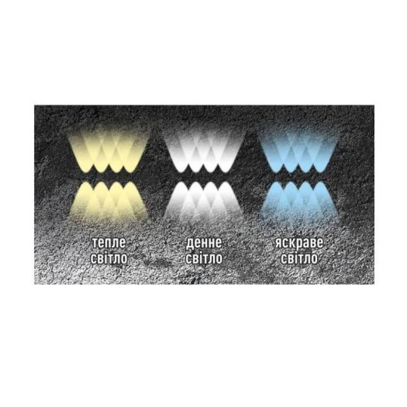 Светлодиодный накладной фасадный светильник MAXUS MWL 8W 3CCT IP65 BL Square черный 1-MWL-8W-BLS