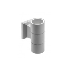 Фасадный настенный светильник GTV BALEO MINI двойной 2x10W LD-BA2GU10-0M