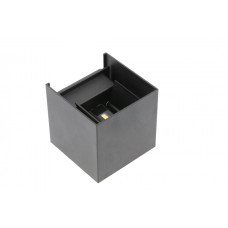 Фасадный светильник GTV MISSOURI-K 7W 4000K квадрат черный LD-MISS7WKC-NB