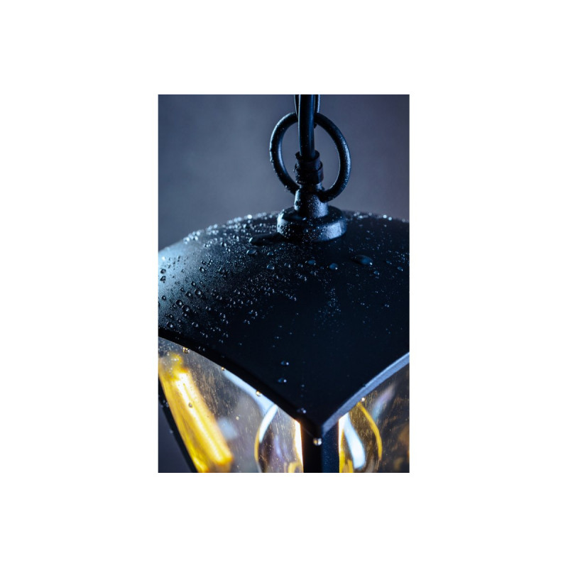 Садовый подвесной светильник GTV MARINA-H E27 20W IP54 черный OS-MARINAH-00