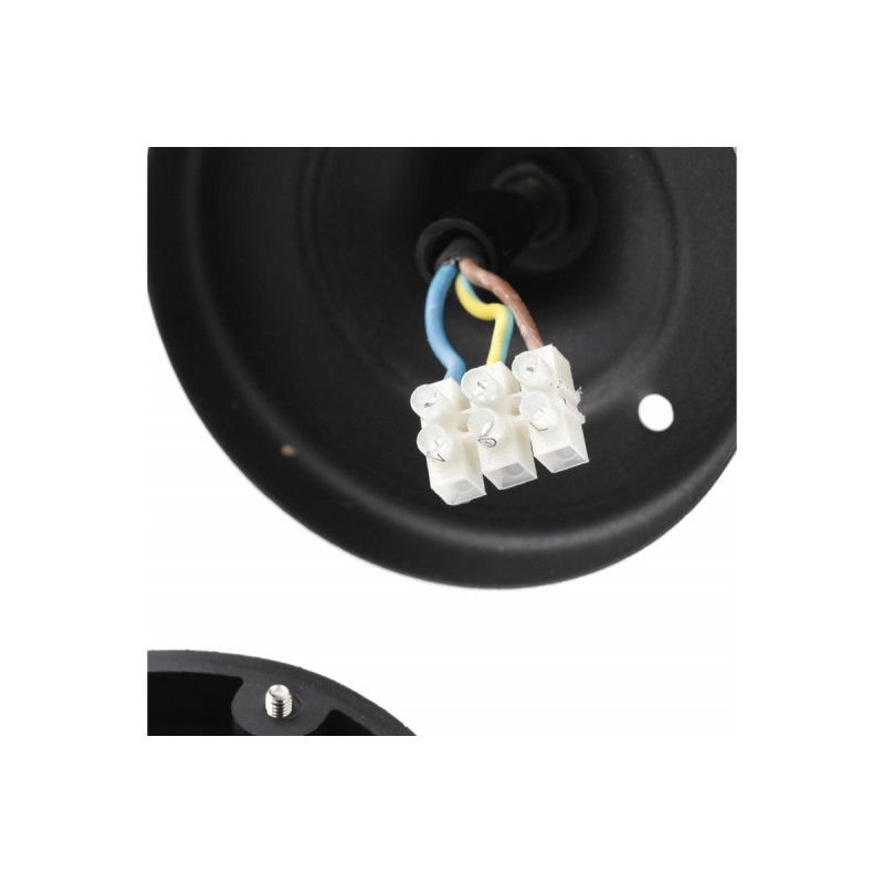 Садовый подвесной светильник GTV VENTANA E27 20W IP54 черный OS-VENTANAH-00