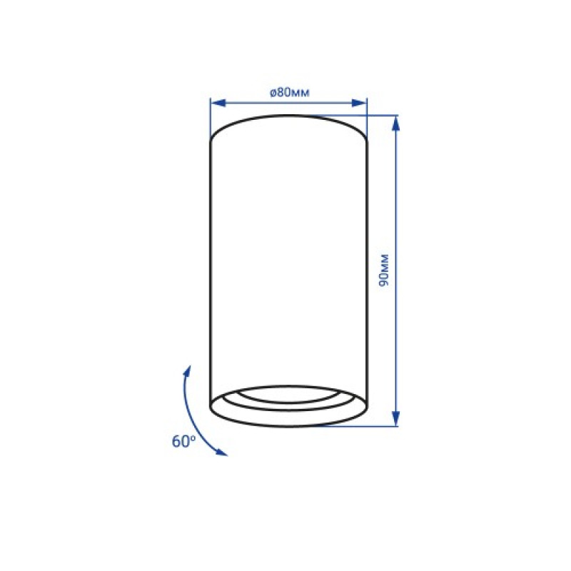 Накладной светильник FERON ML302 MR16 GU10 черный 32866