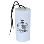 Конденсатор пуско-рабочий CBB-60 35 mkf 450VAC гибкие выводы JYUL