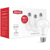 Набор лампочек Maxus 3-LED-776 A60 10W 4100K E27
