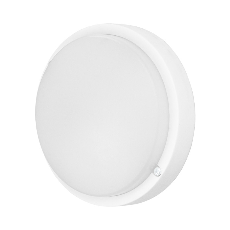 Светодиодный светильник VIOLUX НББ ATOM (UA) 12W 5000K IP54 белый sensor 253361