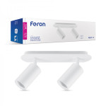 Накладной поворотный светильник FERON ML311-2 белый 40103