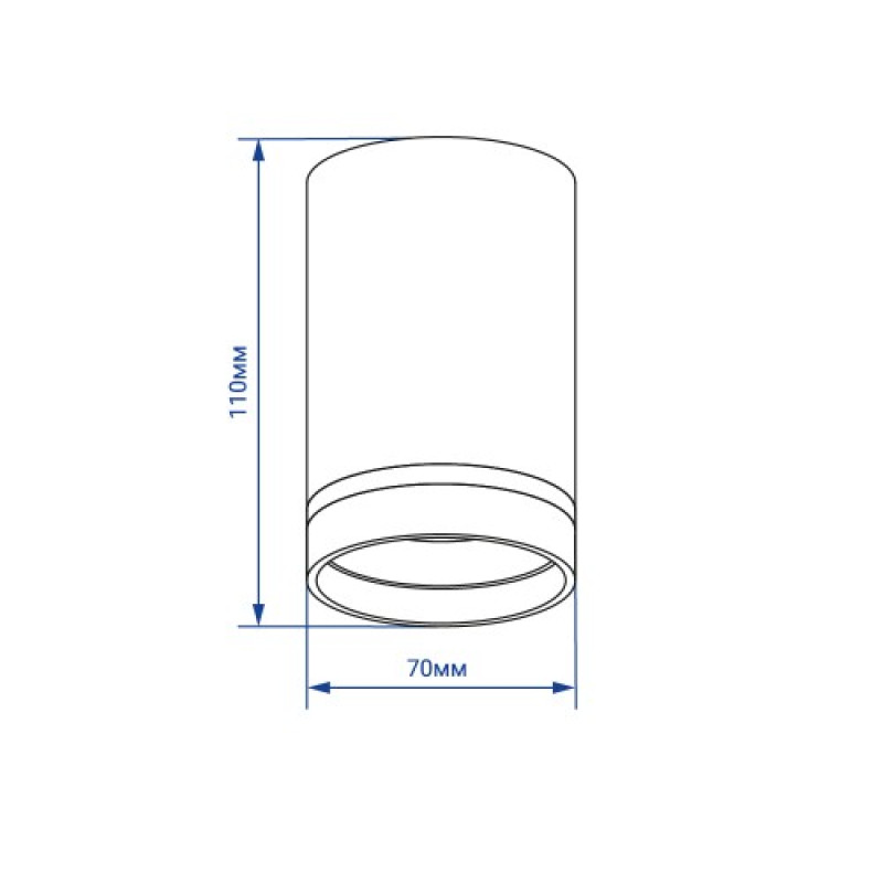 Накладной светильник FERON ML308 MR16 GU10 черный 40112