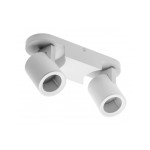 Светильник спот BLINK II GU10 max. 20W IP20 двойной белый OS-BLND50W2-10