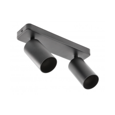 Светильник спот SANTO BIS GU10 max. 50W IP20 двойной черный OS-SAN20WOK2B-00