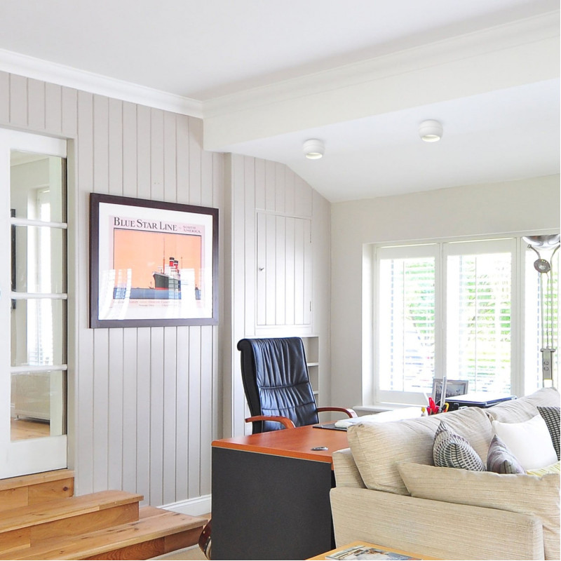 Светильник под лампу VIDEX GX53 универсальный белый (VL-SPF16A-W)