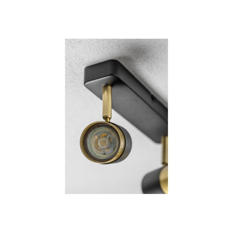 Светильник спот ORIO GU10 max. 50W IP20 двойной черный
OS-ORI-2GU10-10