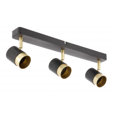 Светильник спот ORIO GU10 max. 50W IP20 тройной черный OS-ORI-3GU10-10