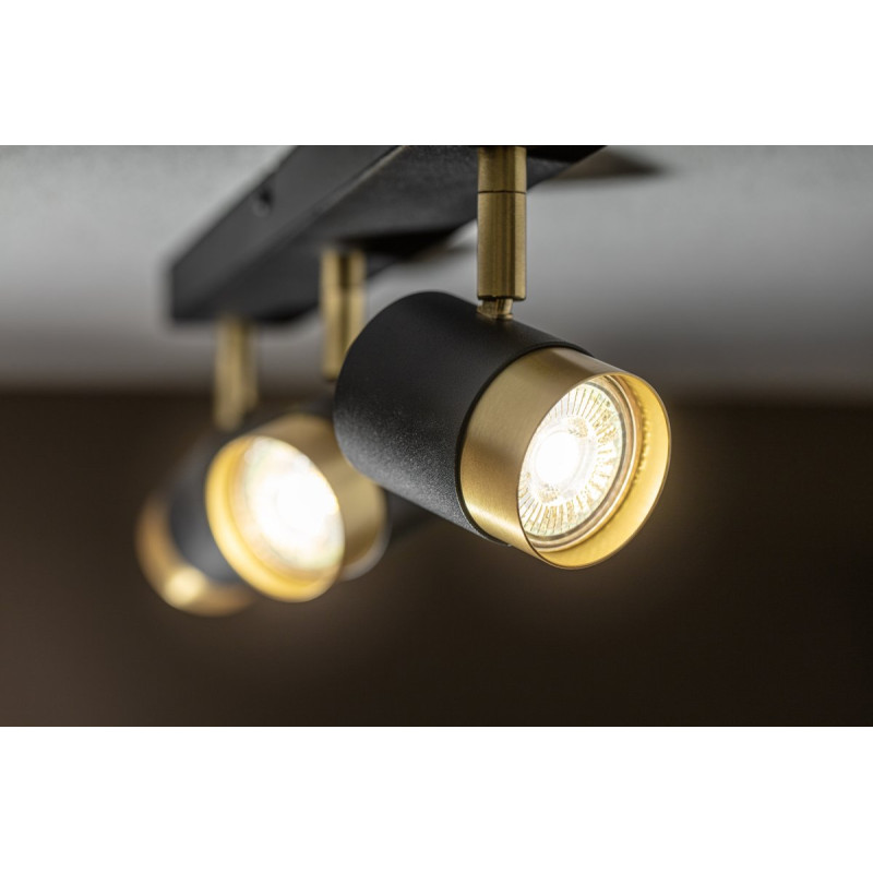 Светильник спот ORIO GU10 max. 50W IP20 тройной черный OS-ORI-3GU10-10