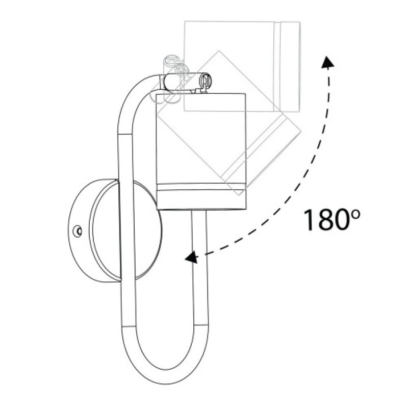 Накладной светильник Feron ML380 черный 40244