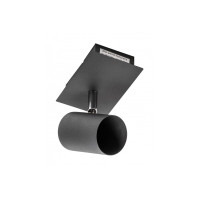 Светильник VENETO GU10 max. 20W IP20 круглый черный OS-VEN20WO1-10