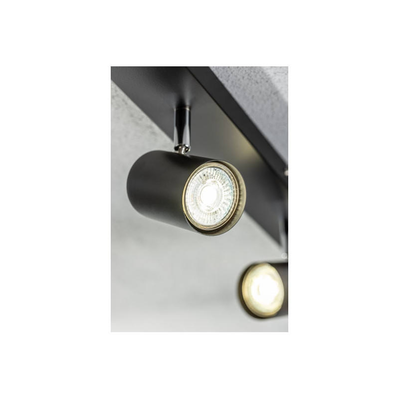 Светильник спот VENETO GU10 max. 20W IP20 круглый пятерный черный OS-VEN20WO5-10