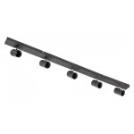 Светильник спот VENETO GU10 max. 20W IP20 круглый пятерный черный OS-VEN20WO5-10