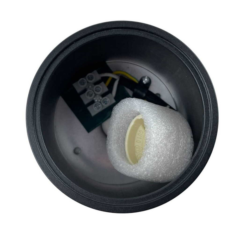 Светильник точечный накладной спот MANHATTAN-R 35W GU10 IP20 круг черный Violux ( 340106 )