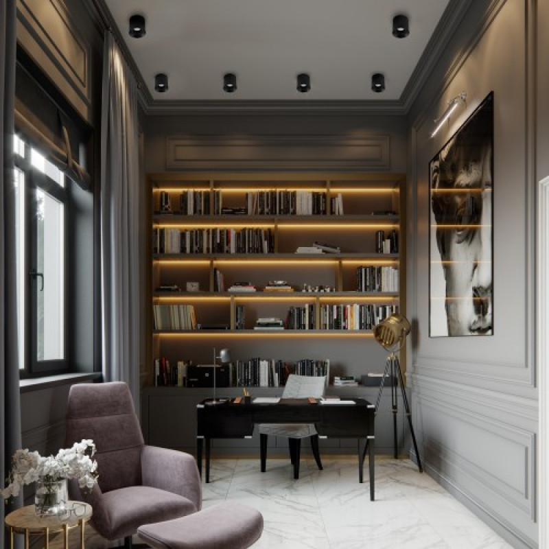 Накладний світильник спот Feron ML202-P чорний 01927