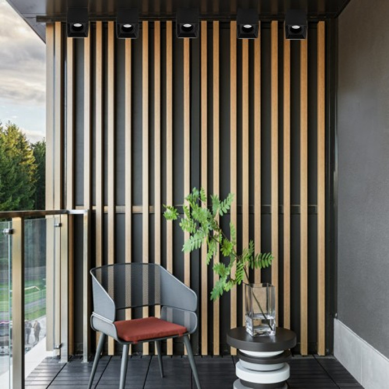 Накладной светильник спот Feron ML203-P черный 01929