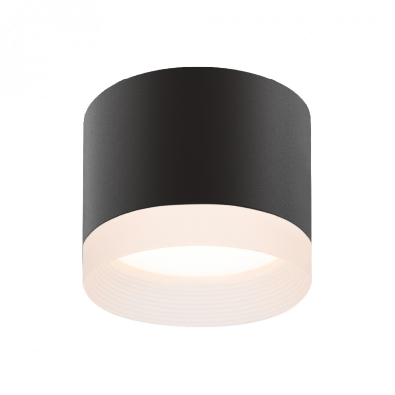 Светильник спот VIDEX под лампу GX53 накладной Черный (VL-SPF25A-B)