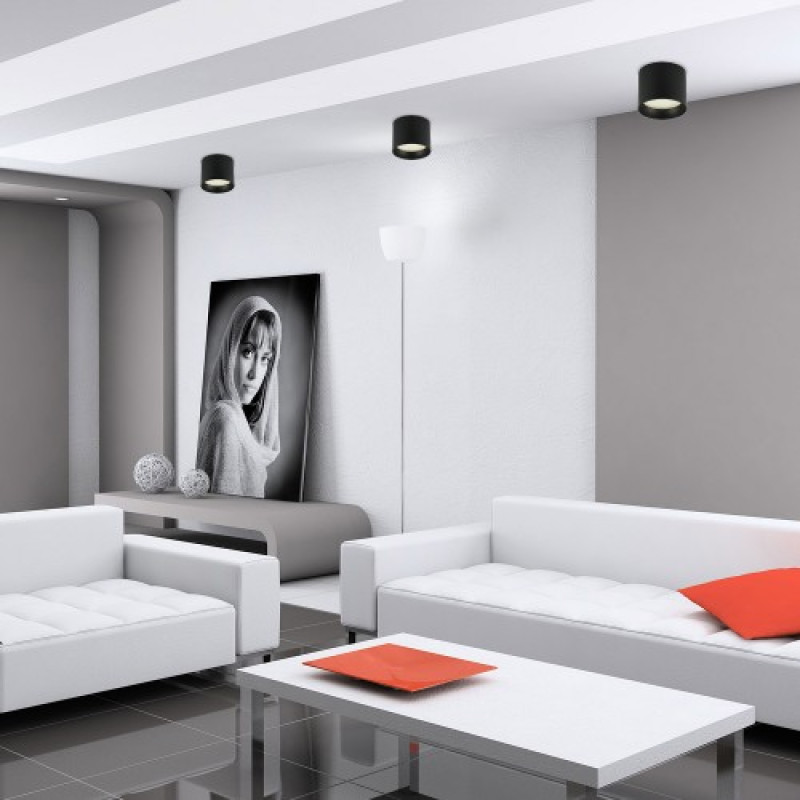 Накладной светильник FERON HL 353 GX53 черный 41283