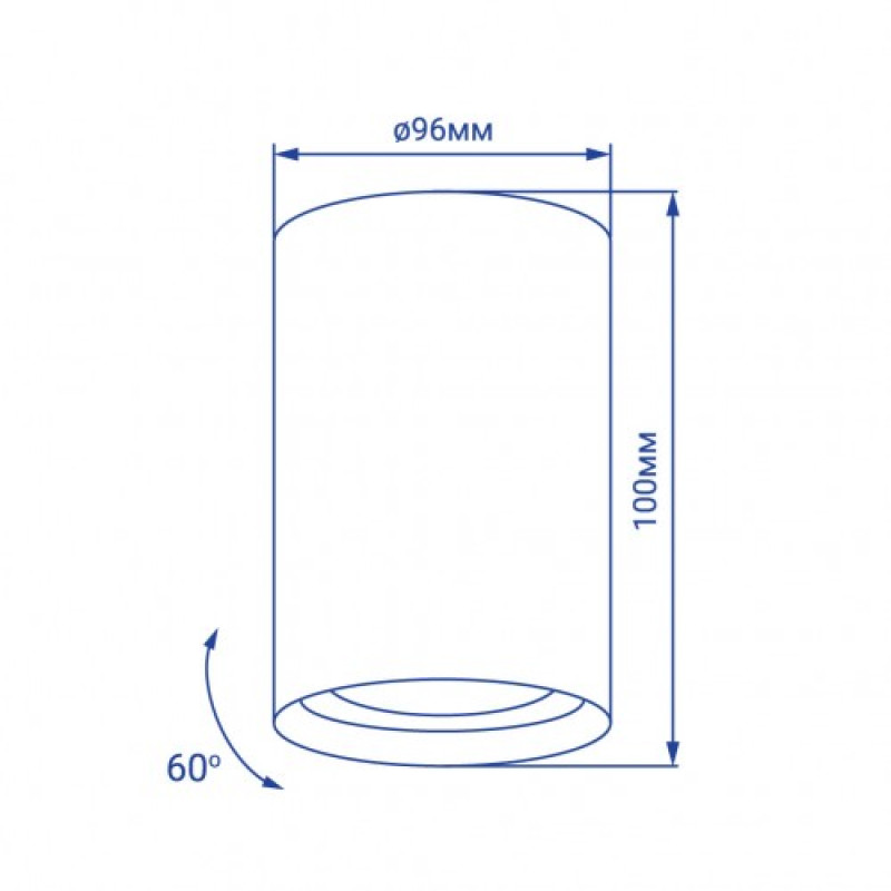 Накладной светильник спот Feron ML202-P белый 01926
