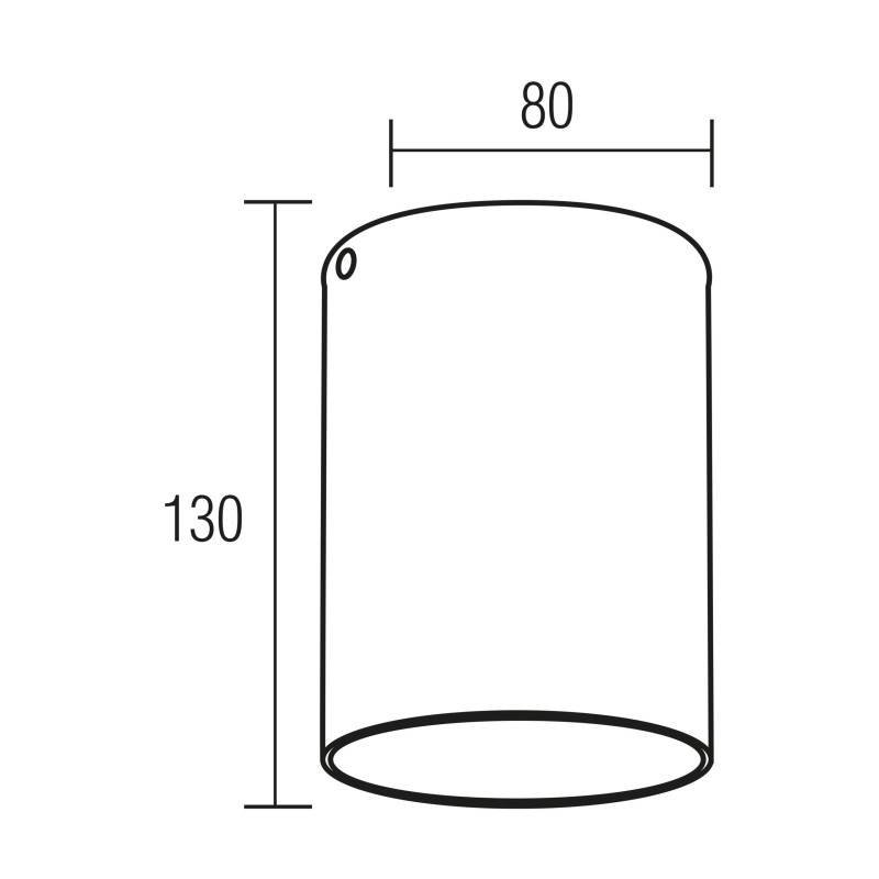 Світильник накладний спот Horoz SALSA-L чорний 015-036-0002-020