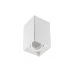 Корпус потолочного светильника RESTO GU10 80х80x125 мм IP20 белый GTV OS-RST8080KW1-10