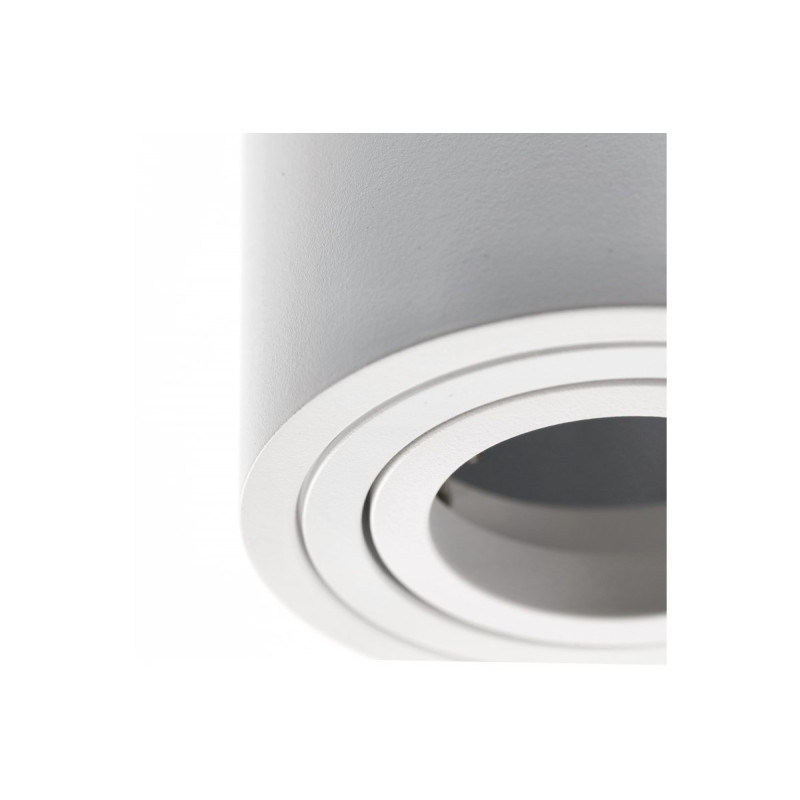 Потолочный светильник спот AVEIRO DUO BIS IP20 двойной круглый белый GTV OS-AVB80160OK2-10