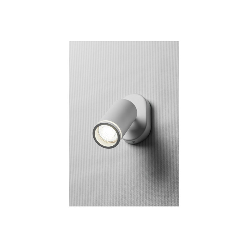 Стельовий світильник спот Solis алюміній 55x100 мм IP20 1хGU10 макс 250 В 50/60 Гц білий GTV OS-SOL-GU10-00