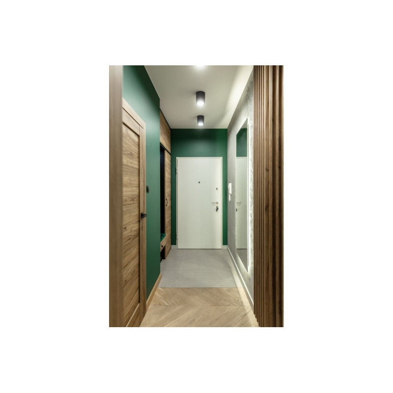 Світильник стельовий спот DRAGO E27 IP20 172x180 мм чорний GTV