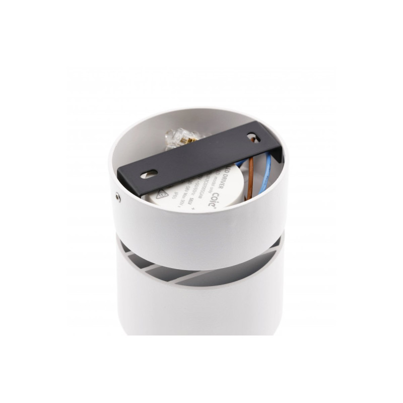 Світильник світлодіодний спот BIANCO 8 Вт 680 Лм 4000K IP20 круглий білий GTV LD-BNC8WOB-NB