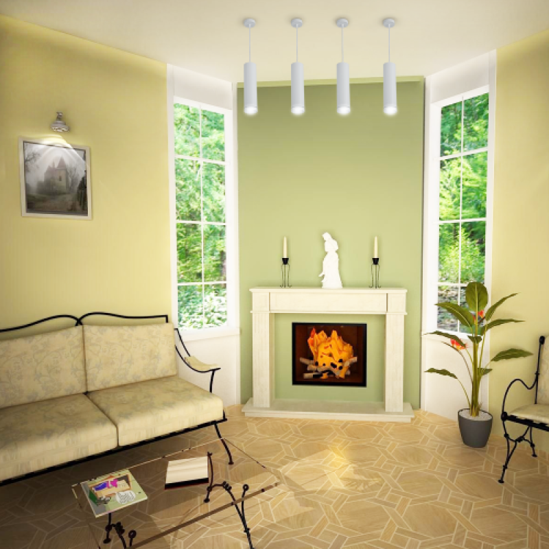 Подвесной светодиодный светильник FERON HL570 SMD 14W белый 32721