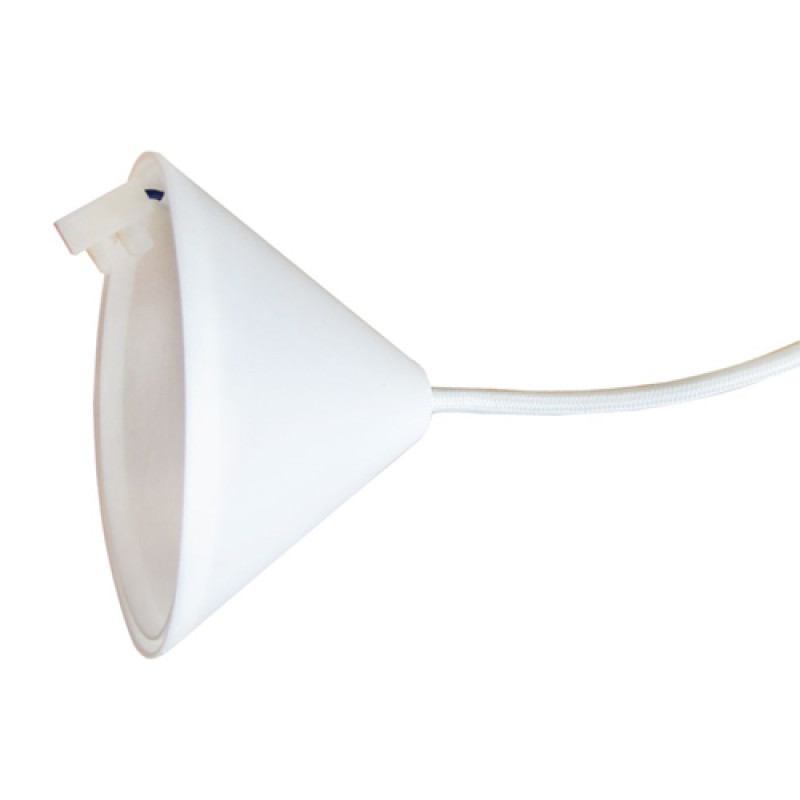 Светильник подвесной FERON LH127 E27 белый 22353