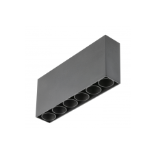 Светильник потолочный светодиодный спот ARTEMIDA 15 Вт 1420 Лм 4000K IP20 прямоугольный черный GTV LD-ATM15WCP-NB