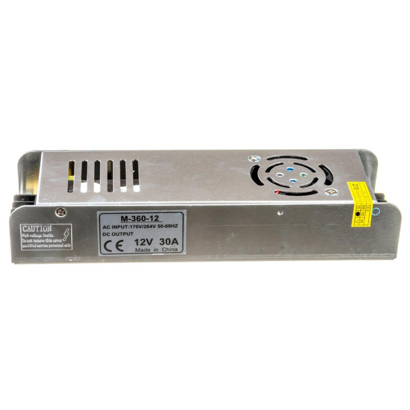 Блок питания 12V 360W 30А серия M IP20