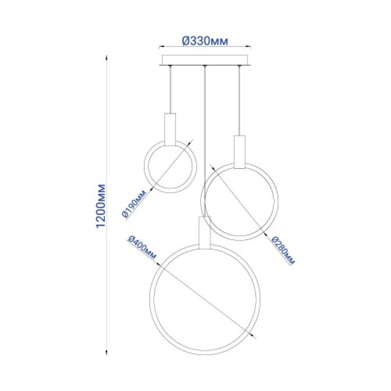 Светодиодный светильник Feron AL6500 GRAND 50W