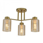 Накладной светильник-люстра потолочный Ardero BL1330-2 OSTIN под лампу золото 80520