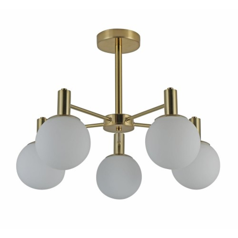 Накладной светильник потолочный-люстра Ardero BL1550 NEAPOL под лампу золото белый 80543
