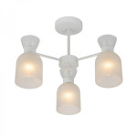 Накладной светильник-люстра потолочный Ardero BL1630 SHARLOTT под лампу белый. 80548