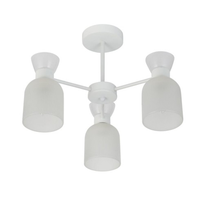 Накладной светильник-люстра потолочный Ardero BL1630 SHARLOTT под лампу белый. 80548