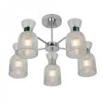 Накладной светильник-люстра потолочный Ardero BL1650-3 SHARLOTT под лампу хром 80546