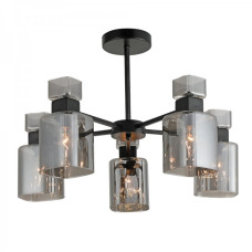 Накладной светильник-люстра потолочный Ardero BL1150-1 OLIVIA под лампу черный. 80506