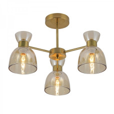 Накладной светильник-люстра потолочный Ardero BL1230-2 MARSEILLE под лампу золото. 80512