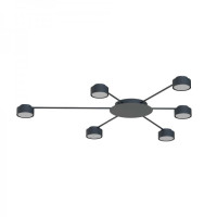 Накладной светильник Ledcoin ML471-6 под лампу черный (80441)