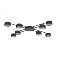 Накладной светильник Ledcoin ML472-8 под лампу черный (80445)