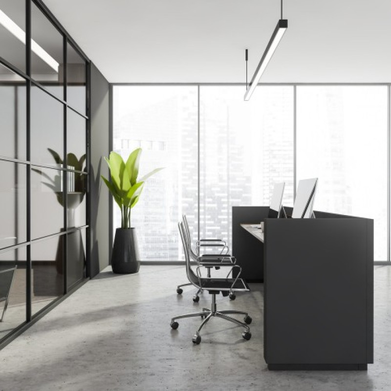 Светодиодный линейный светильник Ardero AL4010 45W 4000К черный 01933