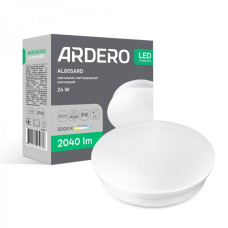 Накладной круглый светодиодный светильник Ardero AL805ARD 24Вт IP40 5000К (80295)